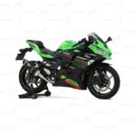 Yoshimura R77 S Japan Metal Black Knalpot Kawasaki ZX-25R Fullsystem