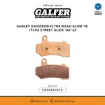 Kampas Rem Sintered Galfer Depan Belakang Harley Davidson CVO FLHR FLHT FLHTK FLHTP V ROD FD369G1370