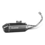 Knalpot Fullsystem Akrapovic Racing Line Primavera Sprint Liberty 125 150 iGet S-VE125R2-HZBL