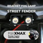Dudukan Lampu Tembak Street Fender Xmax Bracket Lampu Tembak