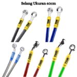 Selang Rem Variasi TDR Brake Hose Universal 60cm / 24 Inch Original