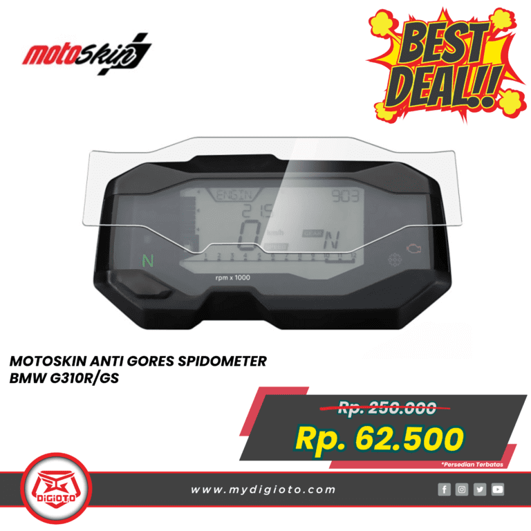 MOTOSKIN ANTI GORES SPIDOMETER BMW G310RGS