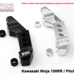 Bracket Braket Kaliper Brembo Depan WR3 Monoblok Monoblock Ninja 150RR 150 RR Pitch 100mm Disc 300 320mm