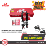 RACING BOY REAR SHOCK MB2 SERIES YAMAHA AEROX NMAX NEW 305MM BLACK 01A0180B