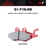 Kampas Rem Belakang Fenrir SR GT Compact 200 ('20-'24) MP3 125 ('09-'12) S1-F154B