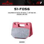 Kampas Rem Depan Fenrir Kytaco KTC 4p Emboss RG125 S1-F056