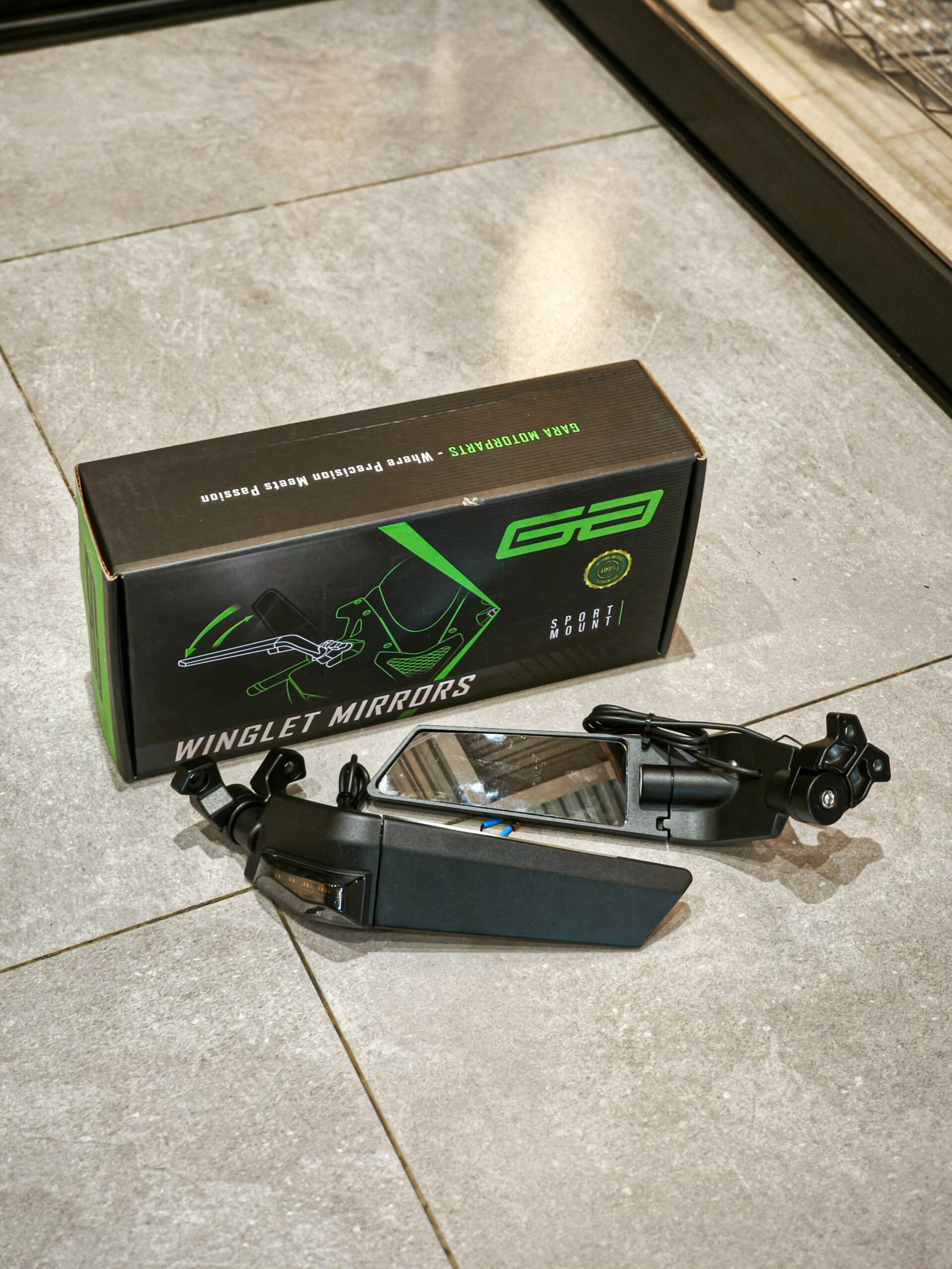 Spion Winglet Universal Sport Gara ZX25R ZX25RR ZX636 ZX6 ZX10R CBR250RR R25 Ninja 250 FI New