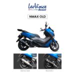 Knalpot Racing Matic Leovince LV Scoot Fullsystem Yamaha Nmax N max Old with Drake Header Stainless Original