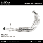 Header Kit Stainless Leovince Leheran Knalpot Kawasaki Z900RS Z900 RS '18 Original