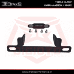 Bracket Dudukan Lampu Tembak Drake Nmax Aerox Old New Neo Turbo Tri Clamp Triclamp Bawah Lampu Utama