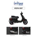 Knalpot Racing Matic Leovince LV Scoot Fullsystem Vespa Sprint I Get with Drake Header Stainless Original