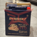 Aki Motor Dynavolt Nano Gel MG7L-BS-C CBR 250 R RR CRF 250 Rally Primavera Sprint 150 Xmax 250