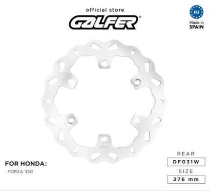 Disc Brake Galfer Fixed Depan Honda Forza 350 Discbrake 276mm DF031W