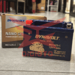 Aki Motor Dynavolt Nano Gel MG14ZS-C Burgman ER6N Ninja 250 FI Z800 Z1000 GSXR600