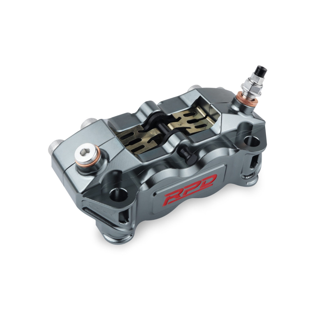 Kaliper RPD Genesis 4 Piston 4P Radial Pitch 100mm Kaliper Depan Kaliper RPD Genesis 4 Piston 4P Radial Pitch 100mm Kaliper Depan - Gambar 1