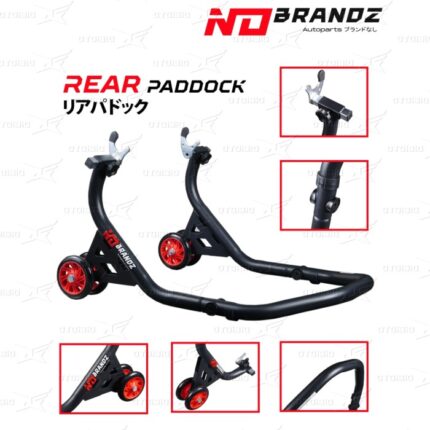 NO BRANDZ Paddock Motor Belakang Knockdown Universal Tipe V - V TYPE LITE