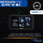Dashcam Retouch Riding System Sprite S1 Waterproof 2 CMOS Camera 2 TPMS Camera Tire Pressure Motoriycle Bluetooth Display