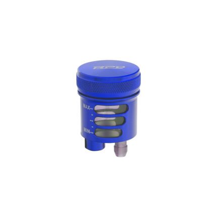 Tabung Minyak Rem Variasi CNC Besar RPD D4 Tank Force Brake Fluid Tank Universal - Kanan 30ml Blue