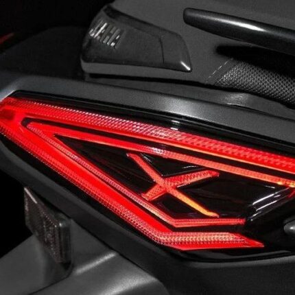 Stoplamp Lampu Rem Belakang Gaiden Xmax New Connected 2023+ RGB Adjustable - RED LENS (NON RGB)