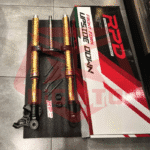 Bottom Shock Depan Upside Down RPD Xmax Kaliper Radial 4P Pitch 100 Disc 298mm