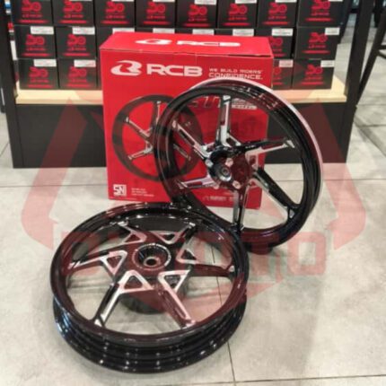 Velg Pelk RCB CT600 Beat Scoopy Fi Esp 185 F 215 R Ring 14 - Black