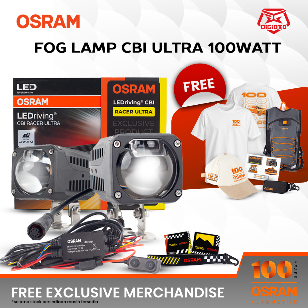 100_wat_rev Lampu Tembak Fog Lamp OSRAM CBI Ultra BiLed 100watt - Gambar 1