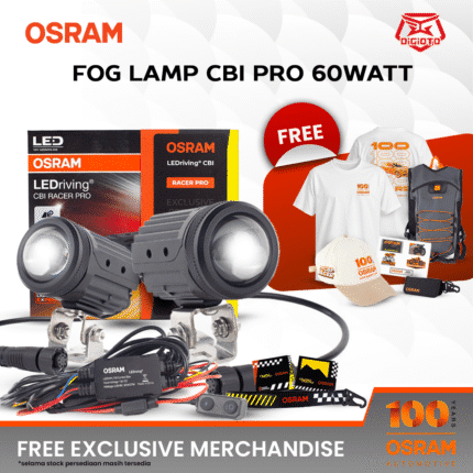 Lampu Tembak Fog Lamp OSRAM CBI Pro BiLed 60watt