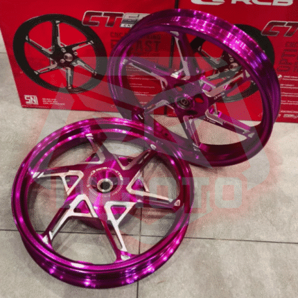 Velg Pelk RCB CT600 Beat Scoopy Fi Esp 185 F 215 R Ring 14 - Violet