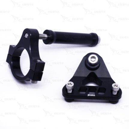 Bracket Steering Damper WR3 CBR 250RR - Black