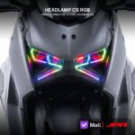 Lampu Depan Headlamp HID Projector JPA CS RGB Xmax Connected 2023 Up