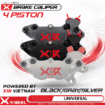 Kaliper 4 Piston 4P Axial X1R CNC Billed Bilet Kanan