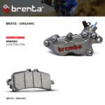 Kampas Rem Organik Brenta Brembo M4/GP4RS BR3113
