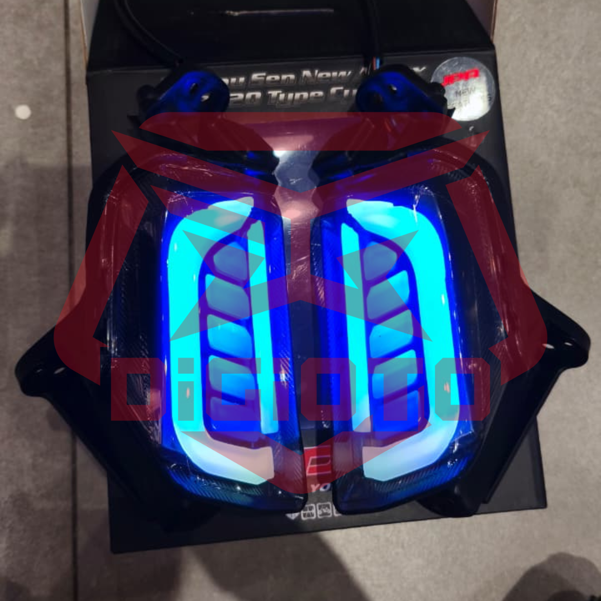 EL-JPA112 Lampu Sein Sign Sen LED JPA Cyber Aerox Old New RGB - Gambar 1