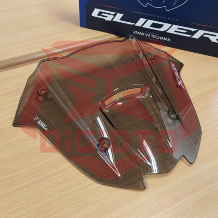 Nemo Windshield Glider Xmax Techmax Tech Max V3 (untuk Windshield Electric) - Light Smoke