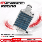 Radiator X1R MRVI Vario 125 150 Titanium Blue Dual Core Full Alumunium