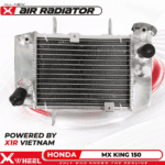 Radiator X1R MRVI MX King 150 Titanium Blue Dual Core Full Alumunium