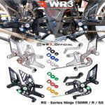 Footstep Foot Step Underbone WR3 RS Ninja 150 RR R SS 150RR 150R 150SS