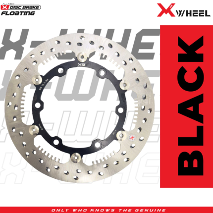 Discbrake Cakram Semi Floating XWheel Supra Gtr 150 298mm Piringan Cakram Depan Disc Lebar - Black