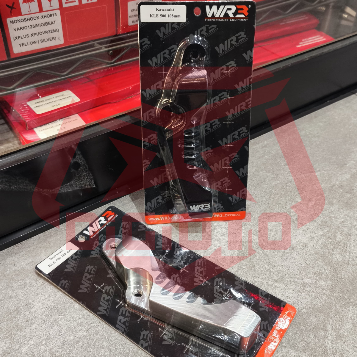Bracket Braket WR3 Kaliper Radial 108mm KLE500 KLE 500 Bracket Braket WR3 Kaliper Radial 108mm KLE500 KLE 500 - Gambar 1
