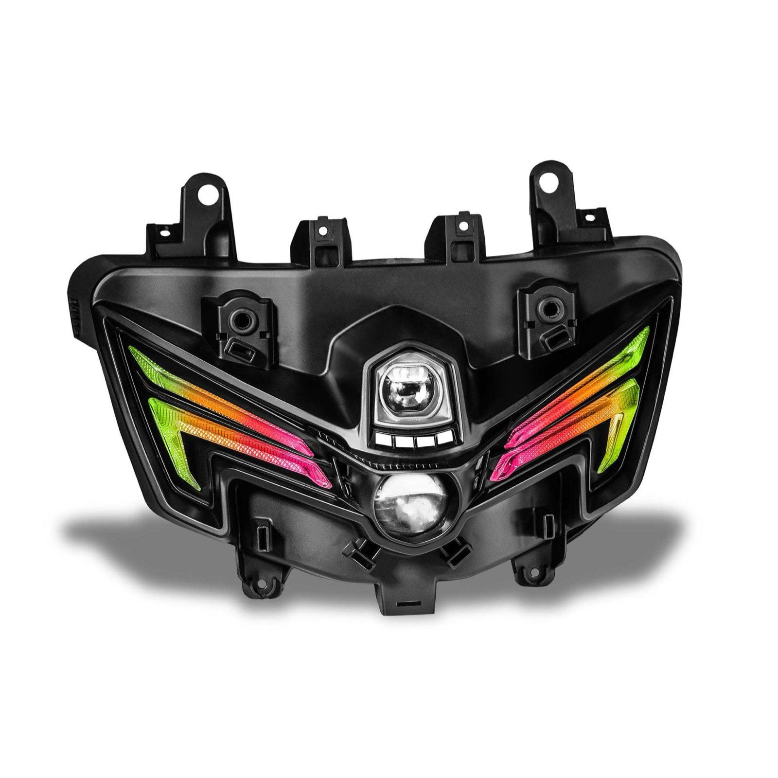 Lampu Depan Headlamp Gaiden Yamaha Nmax Neo Turbo Lampu Depan Headlamp Senna Gaiden RGB Yamaha Nmax Neo Turbo - Gambar 1