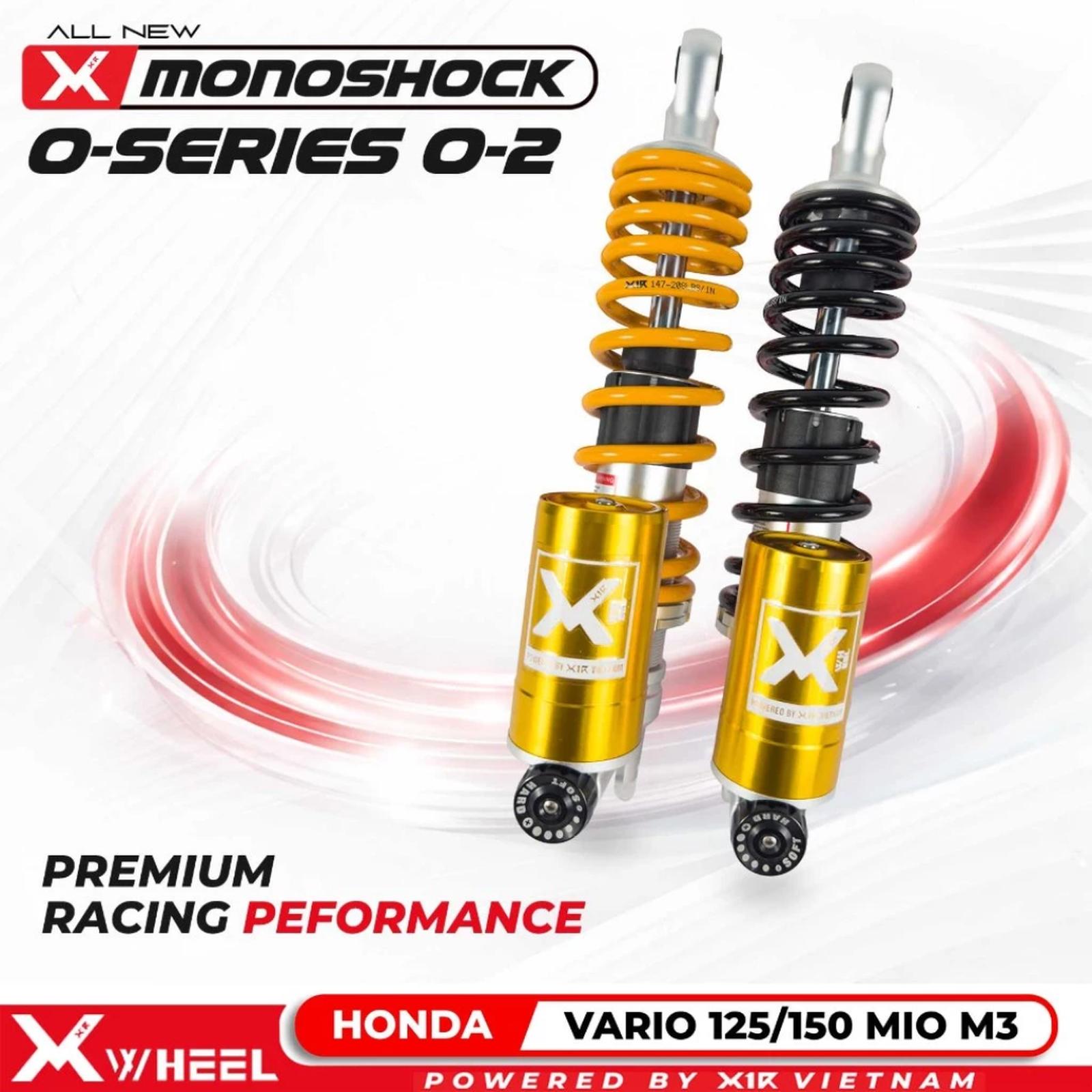 Shock Shockbreaker Tabung Bawah XWheel O-2 O2 Series Vario 110 125 150 328mm Shock Shockbreaker Tabung Bawah XWheel O-2 O2 Series Vario 110 125 150 328mm - Gambar 1