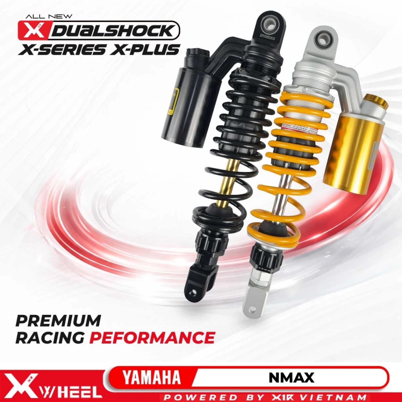 Shock Tabung Shockbreaker XWheel X-Plus Series Nmax New Aerox New 305mm Shock Tabung Shockbreaker XWheel X-Plus Series Nmax New Aerox New 305mm - Gambar 1