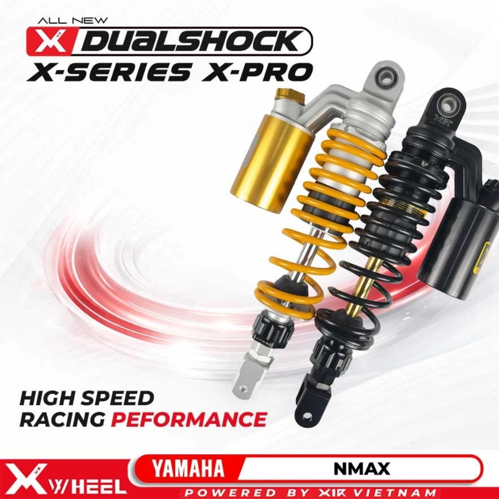 Shock Tabung Shockbreaker XWheel X-Pro Xpro Series Nmax Old 335mm Shock Tabung Shockbreaker XWheel X-Pro Xpro Series Nmax Old 335mm - Gambar 1